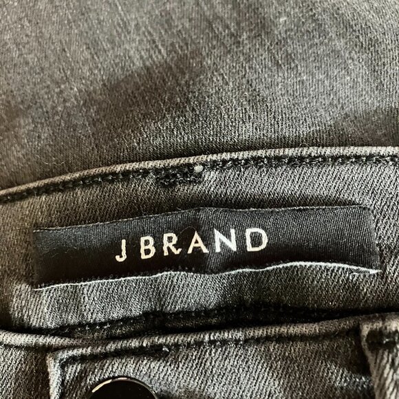 J Brand Womens Jeans Size 27 Super Skinny Night Bird Grey Mid Rise - Picture 3 of 5